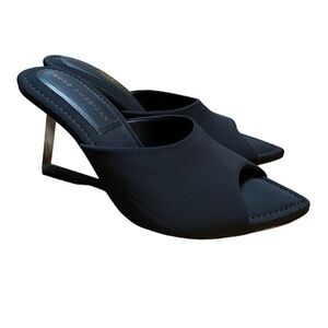 Good American lucite sandal heels PLEASE READ